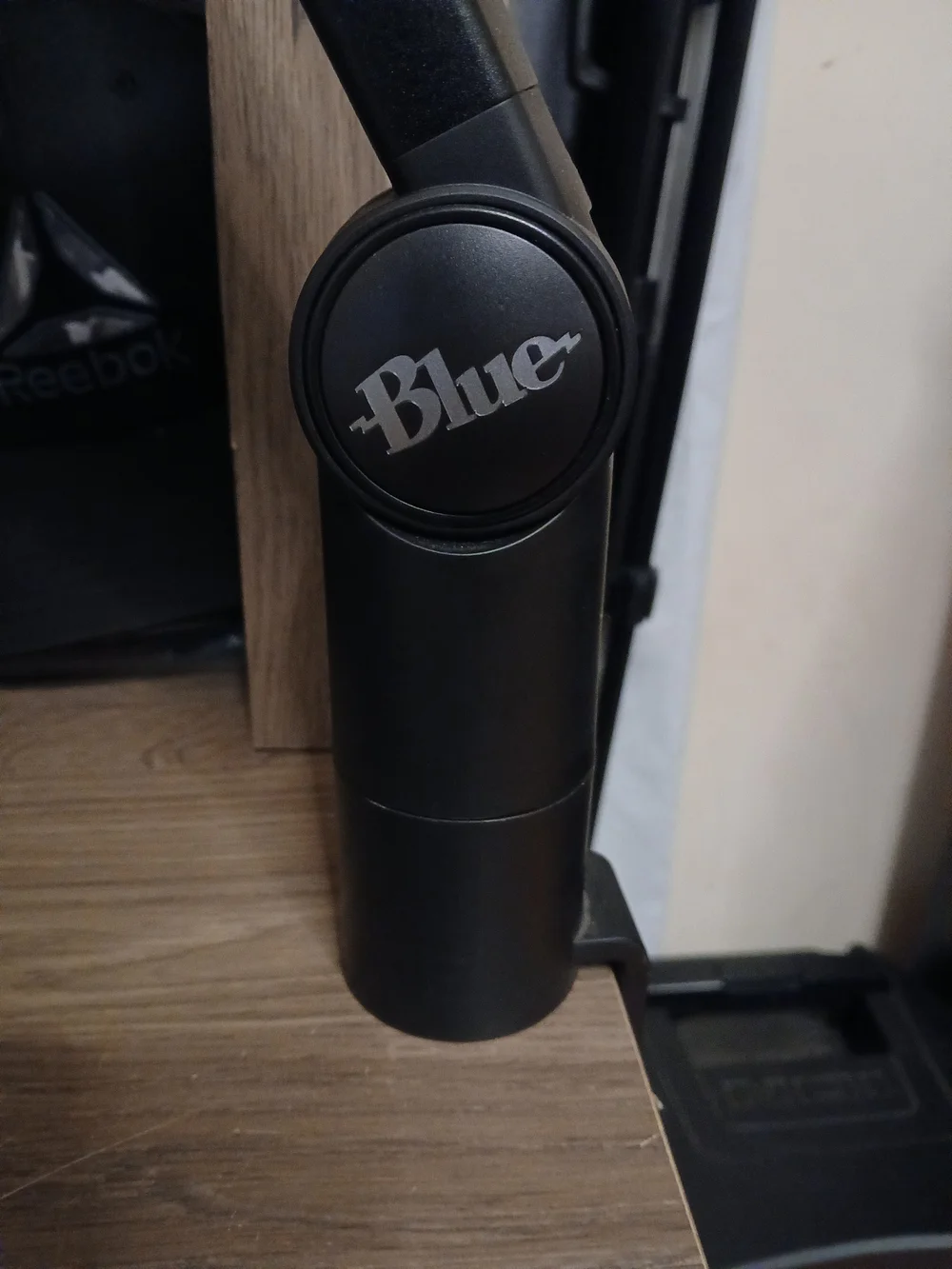 Blue YetiCaster durable build